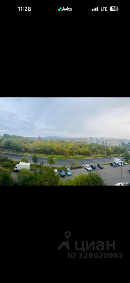 1-к кв. Мурманская область, Мурманск Скальная ул., 6 (30.0 м²)