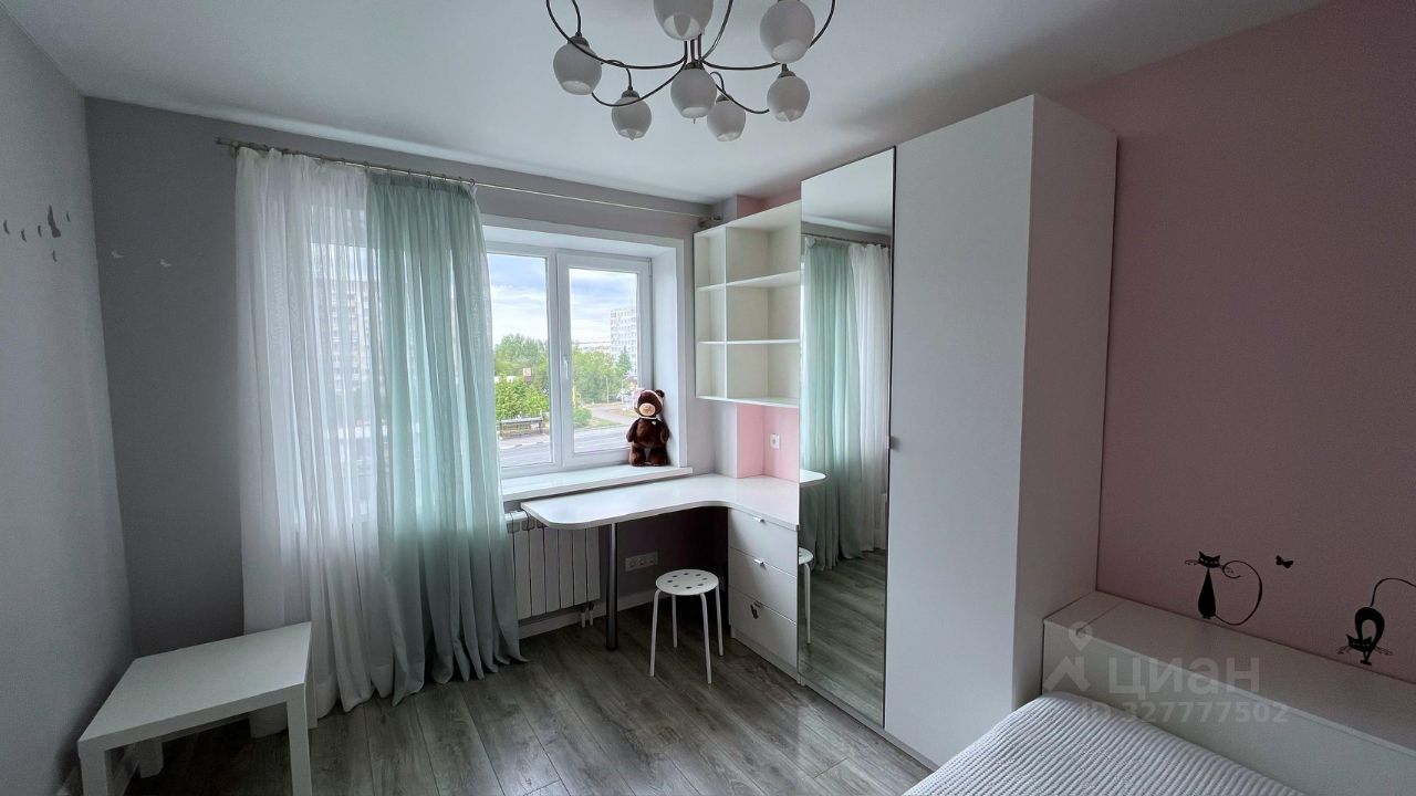 2-к кв. Татарстан, Набережные Челны просп. Хасана Туфана, 45А (59.0 м²)