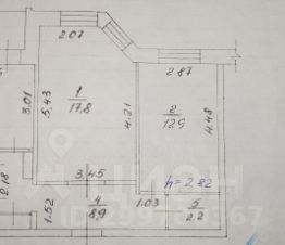 2-комн.кв., 55 м², этаж 1