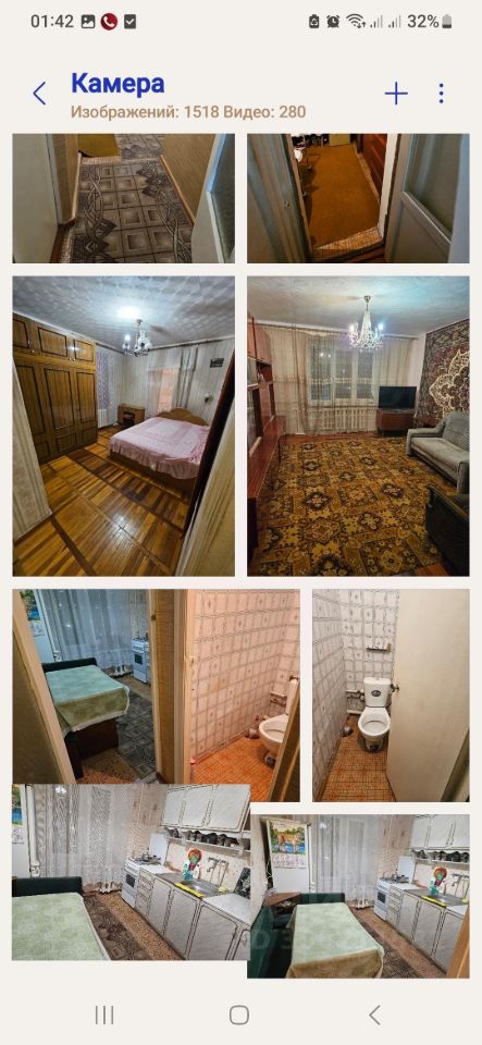 2-к кв. Кабардино-Балкария, Нальчик ул. Идарова, 158 (52.0 м²)