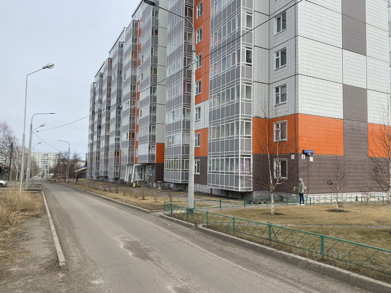 Купить двухкомнатную квартиру 55,1м² ул. Корнеева, 26, Красноярск,  Красноярский край, Николаевка микрорайон - база ЦИАН, объявление 301289076