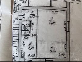 2-комн.кв., 33 м², этаж 2