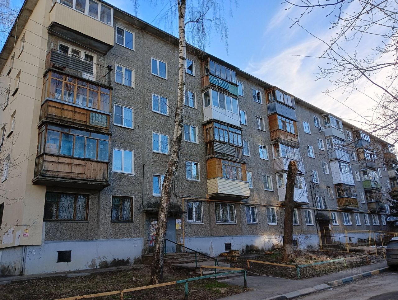 Купить трехкомнатную квартиру 58,9м² ул. Адмирала Васюнина, 13, Нижний  Новгород, Нижегородская область, м. Горьковская - база ЦИАН, объявление  300504984