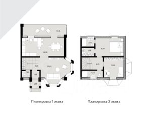 3-комн.кв., 116 м², этаж 2