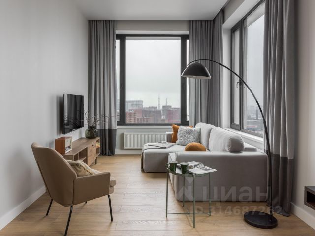 2-комн. апарт., 65 м², 19/24 этаж