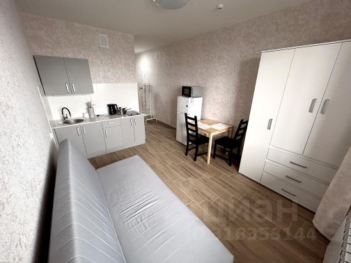 Студия, 21,4 м², 23/27 этаж