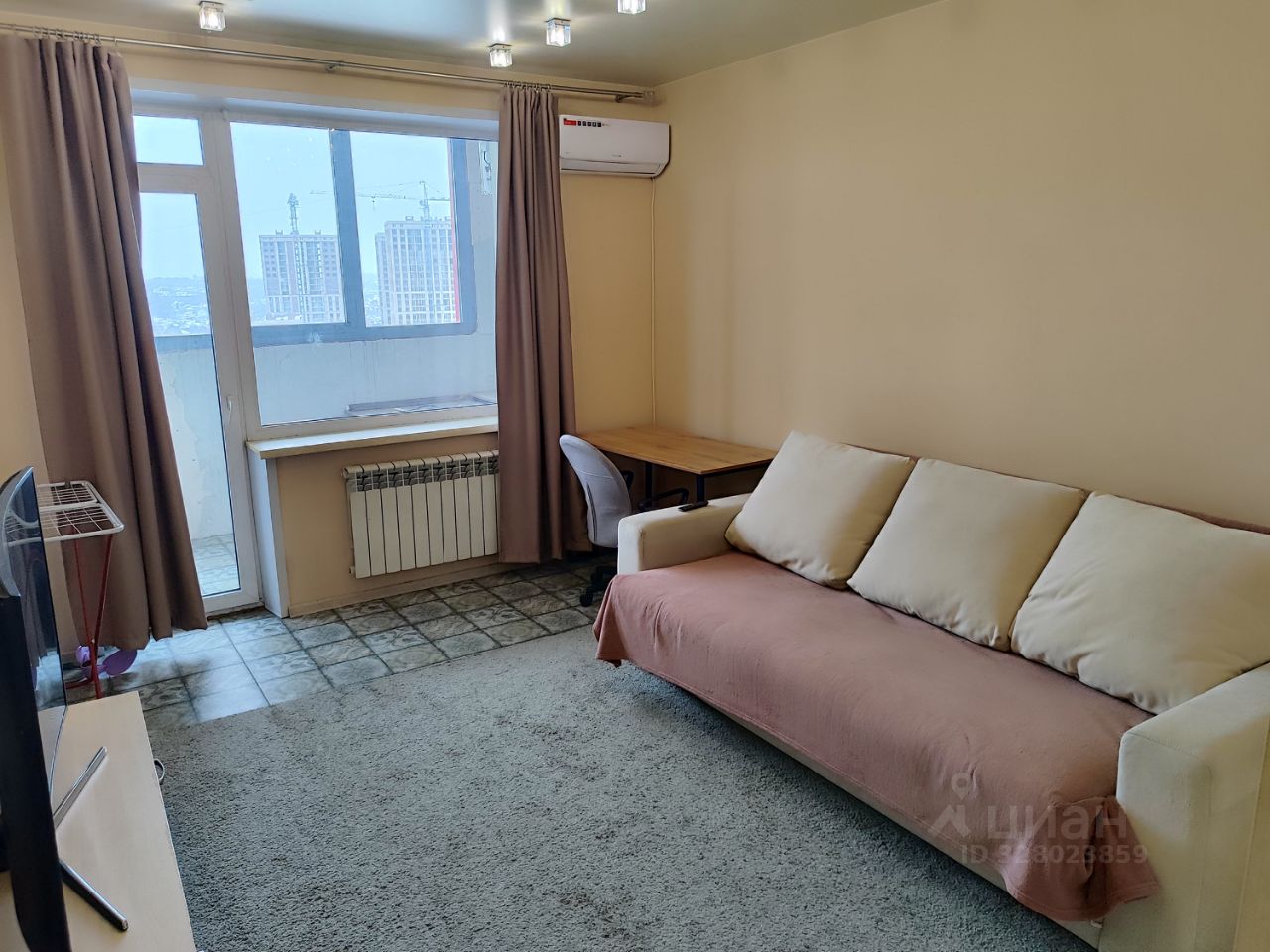 1-к кв. Новосибирская область, Новосибирск Ипподромская ул., 75 (45.0 м²)