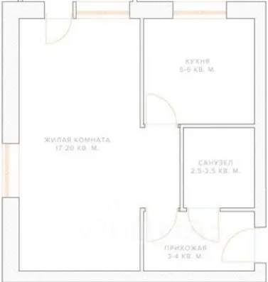 1-комнатная квартира в аренду, Танковая ул. 31 — 28 000 ₽/мес