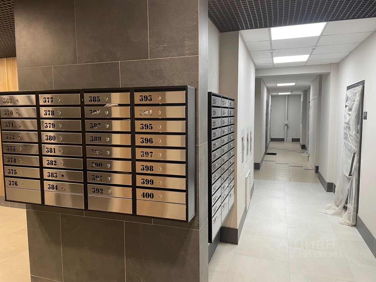 Продажа однокомнатной квартиры 39.48м² ул. Добролюбова, 16/1 ...