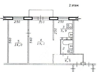 2-комнатная квартира в аренду, ул. Гоголя, 45 — 45 000 ₽/мес