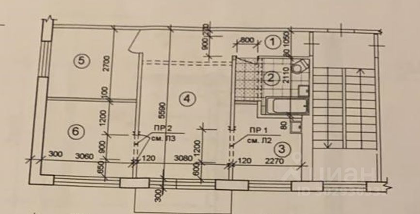 Продается3-комн.квартира,46,6м²