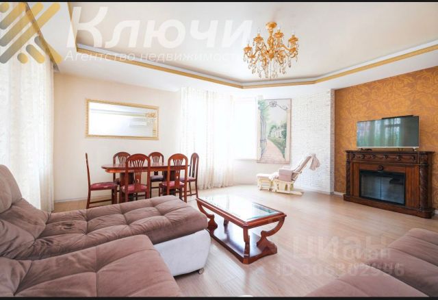 3-комн., 110 м², 2/19 этаж