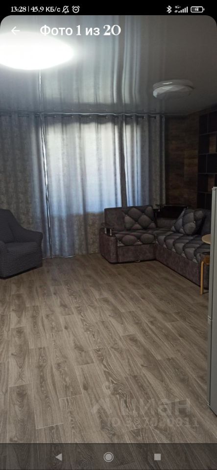 Студия Новосибирская область, Новосибирск Вилюйская ул., 3 (35.0 м²)