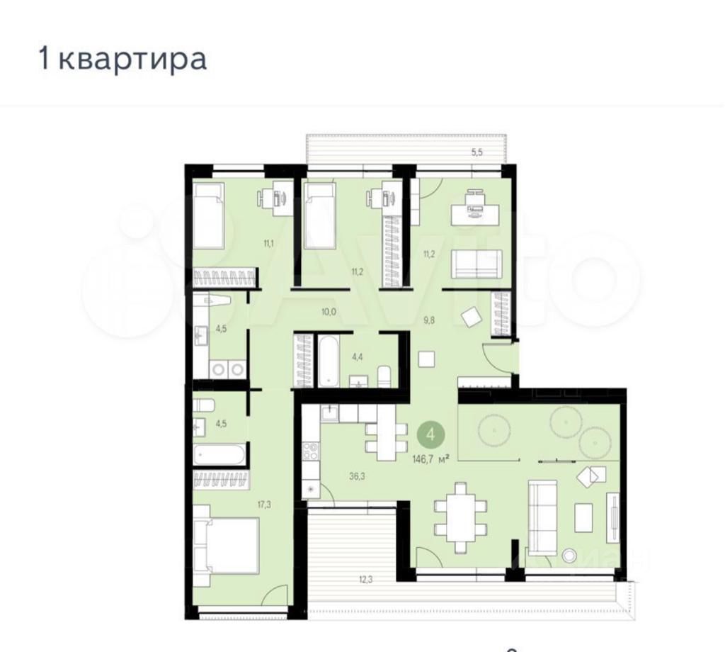 Купить 4-комнатную квартиру вторичка в районе Октябрьский в городе  Новосибирск, продажа жилья на вторичном рынке - 4-комнатные квартиры.  Найдено 118 объявлений.