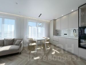 3-комн.кв., 55 м², этаж 18