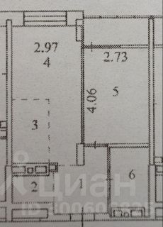 2-комн.кв., 42 м², этаж 22