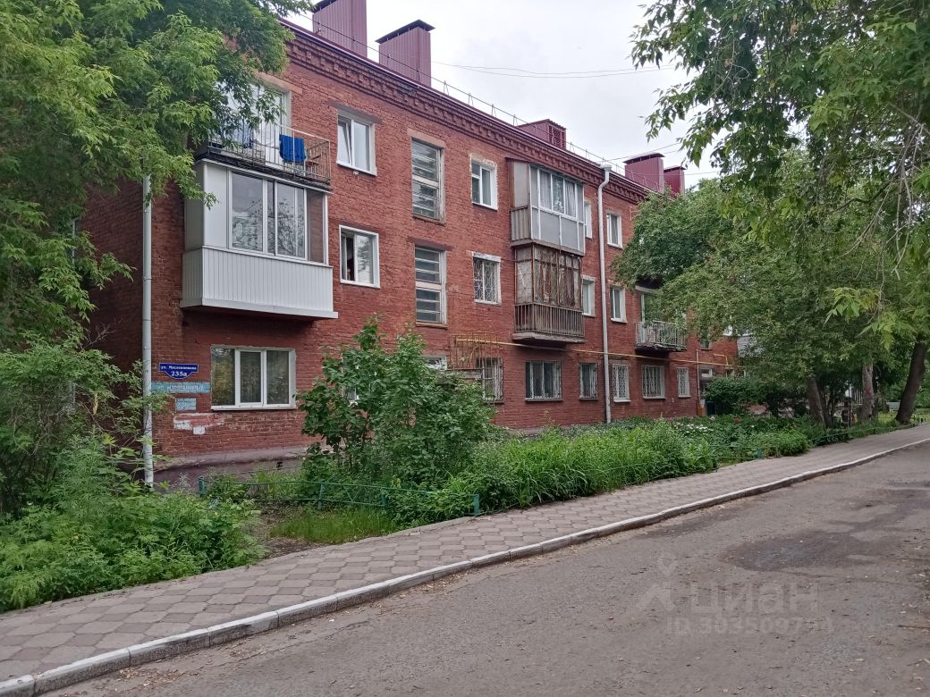 Продажа двухкомнатной квартиры 41,5м² ул. Масленникова, 235а, Омск, Омская  область - база ЦИАН, объявление 303509794