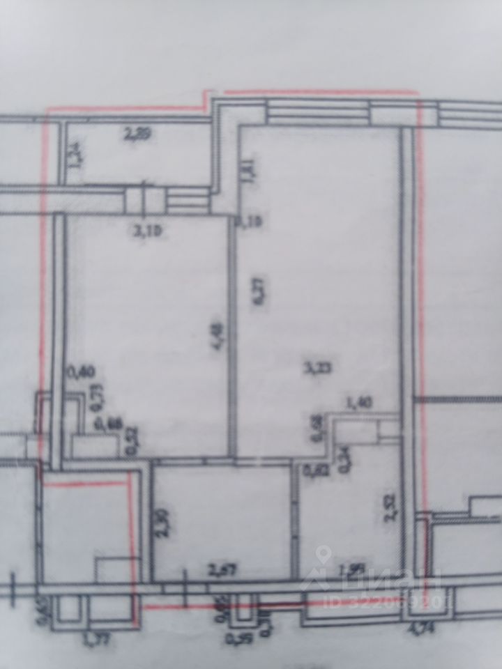 1-к кв. Оренбургская область, Оренбург просп. Победы, 178/1 (43.0 м²)