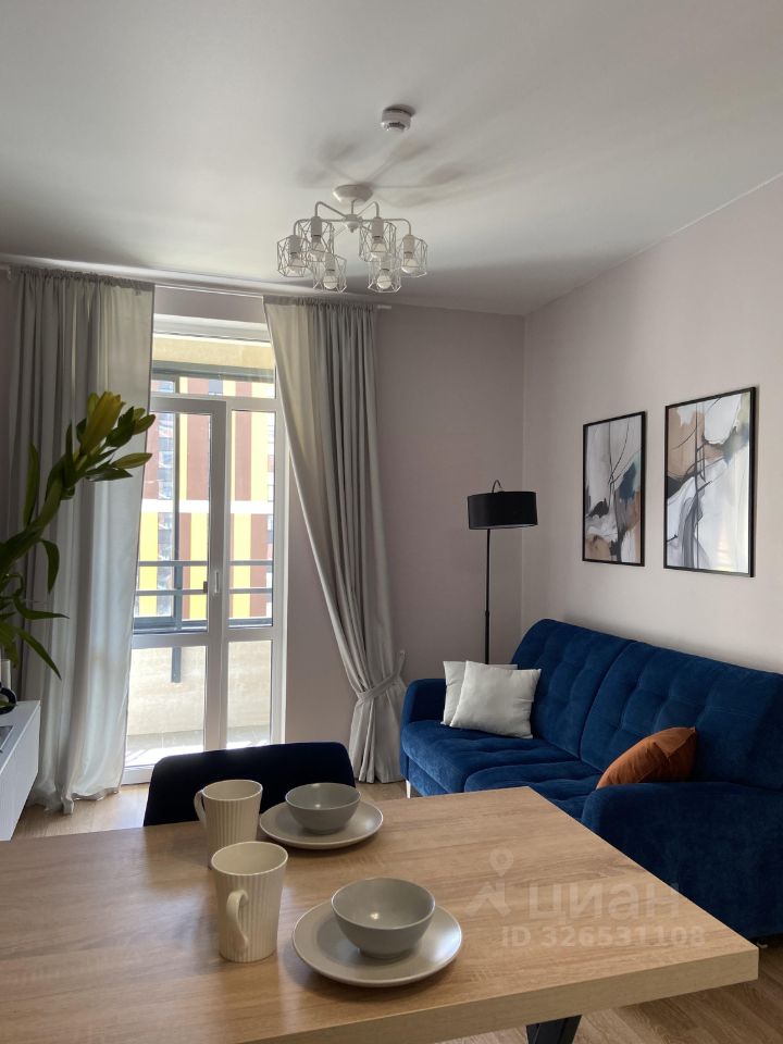 1-комнатная квартира, 37,3 м² — фото 3