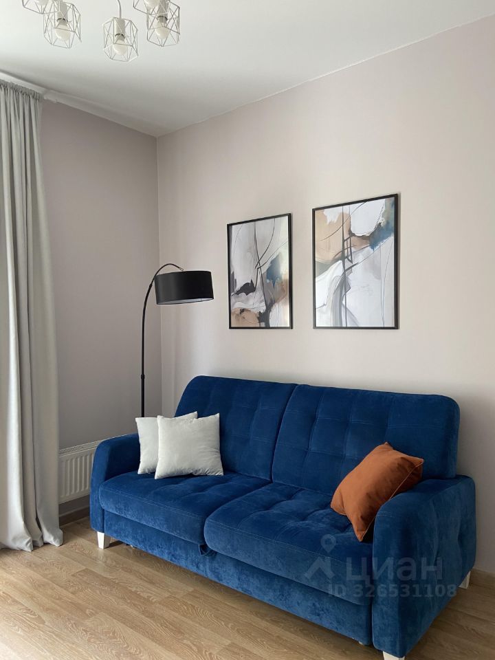 1-комнатная квартира, 37,3 м² — фото 4