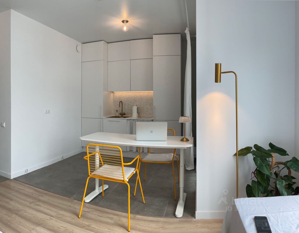 Квартира-студия, 28 м² — фото 1