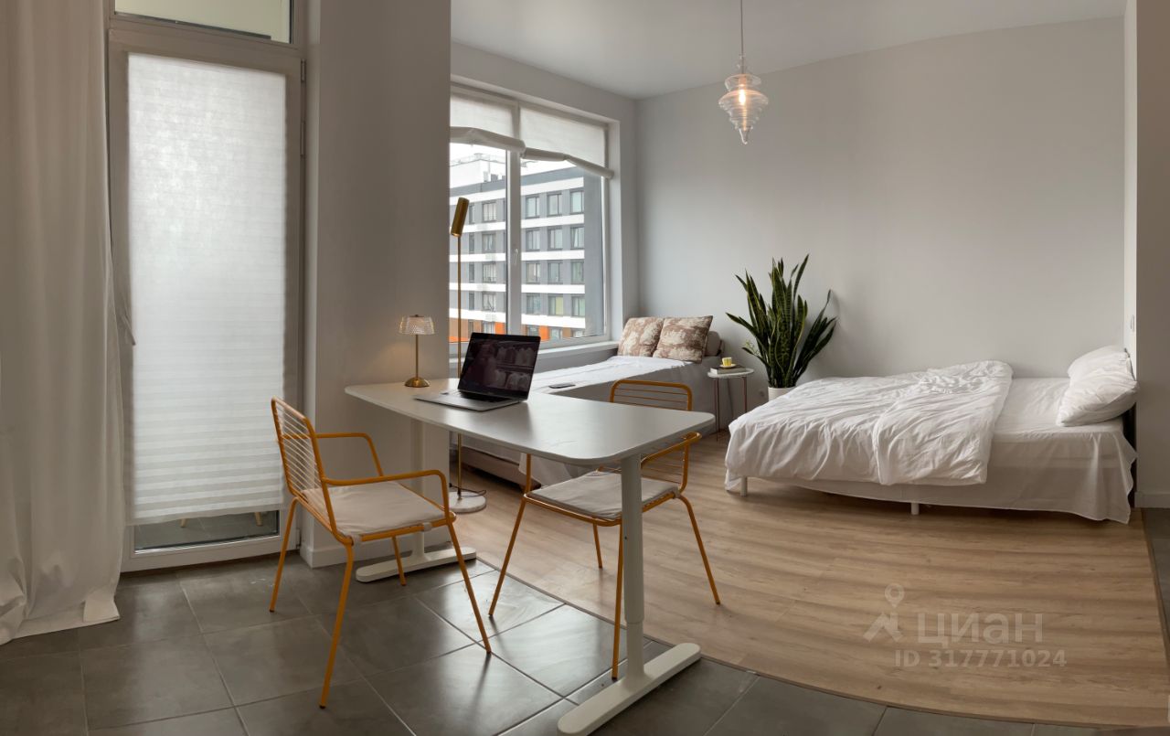 Квартира-студия, 28 м² — фото 8