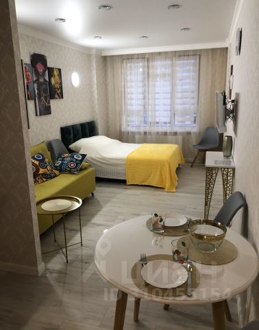 Студия, 28 м², 25/27 этаж