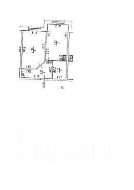 1-комн.кв., 39 м², этаж 2