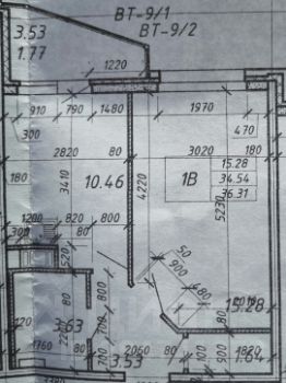 1-комн.кв., 36 м², этаж 10