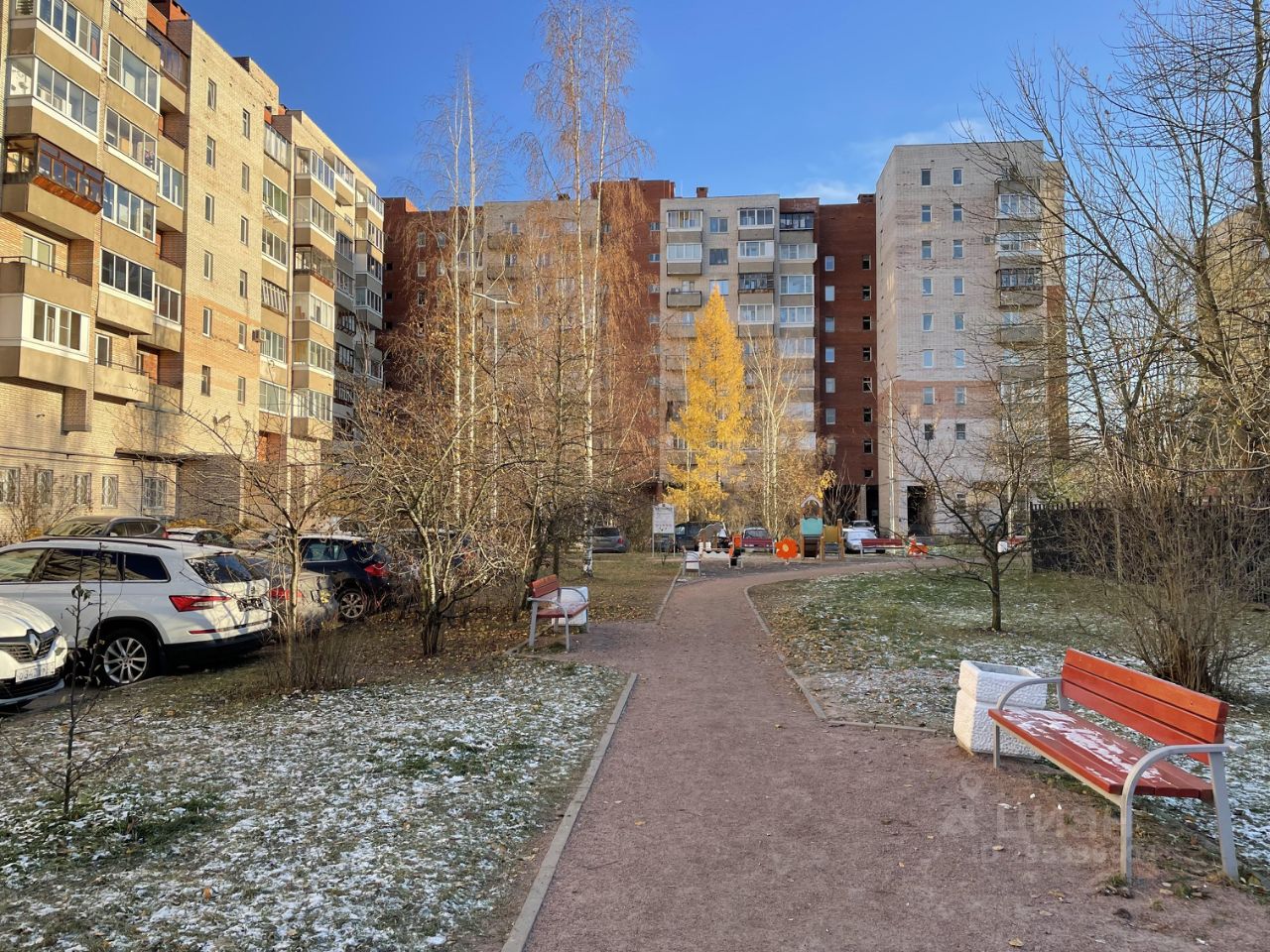 Продаю двухкомнатную квартиру 52.4м² ул. Шахматова, 18, Санкт-Петербург ...