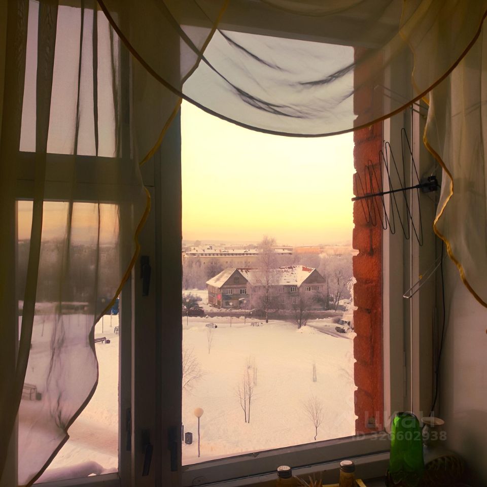 2-к кв. Карелия, Петрозаводск ул. Калинина, 25 (53.0 м²)