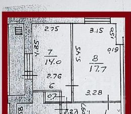 2-комн.кв., 51 м², этаж 10