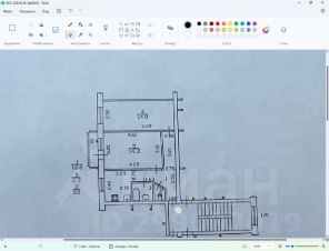 2-комн.кв., 44 м², этаж 2