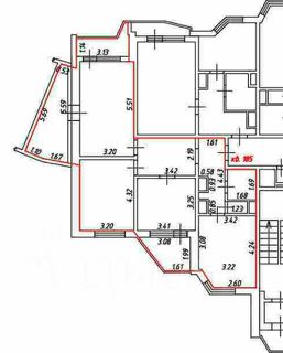 3-комн.кв., 83 м², этаж 24