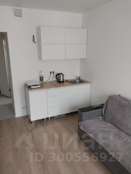 студия, 22 м², этаж 17