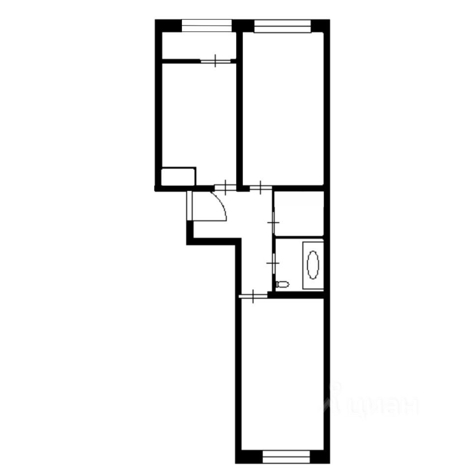 Продаю двухкомнатную квартиру 52,3м² ул. Сходненская, 17, Московская  область, Красногорск городской округ, Путилково деревня, м. Митино - база  ЦИАН, объявление 303919640