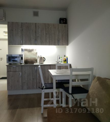 Студия, 22 м², 7/25 этаж