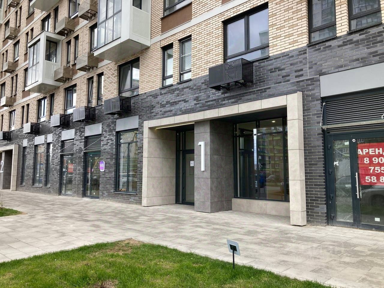 Снять однокомнатную квартиру 34.2м² ул. Вольная, 1, Московская область ...