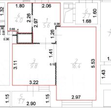 1-комн.кв., 36 м², этаж 18