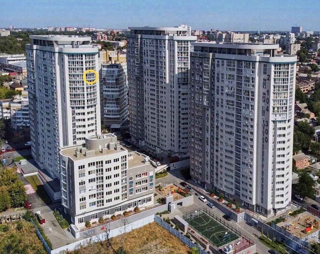 Продажа квартиры свободной планировки 56м² Нижегородская ул., 31/3, Ростов-на-Дону,  Ростовская область - база ЦИАН, объявление 300943696