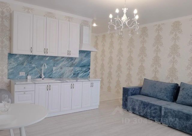 Студия, 30,4 м², 22/25 этаж