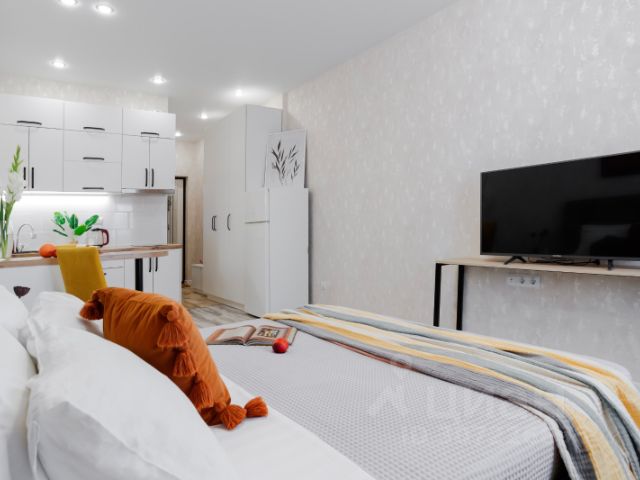 Студия, 28 м², 6/25 этаж