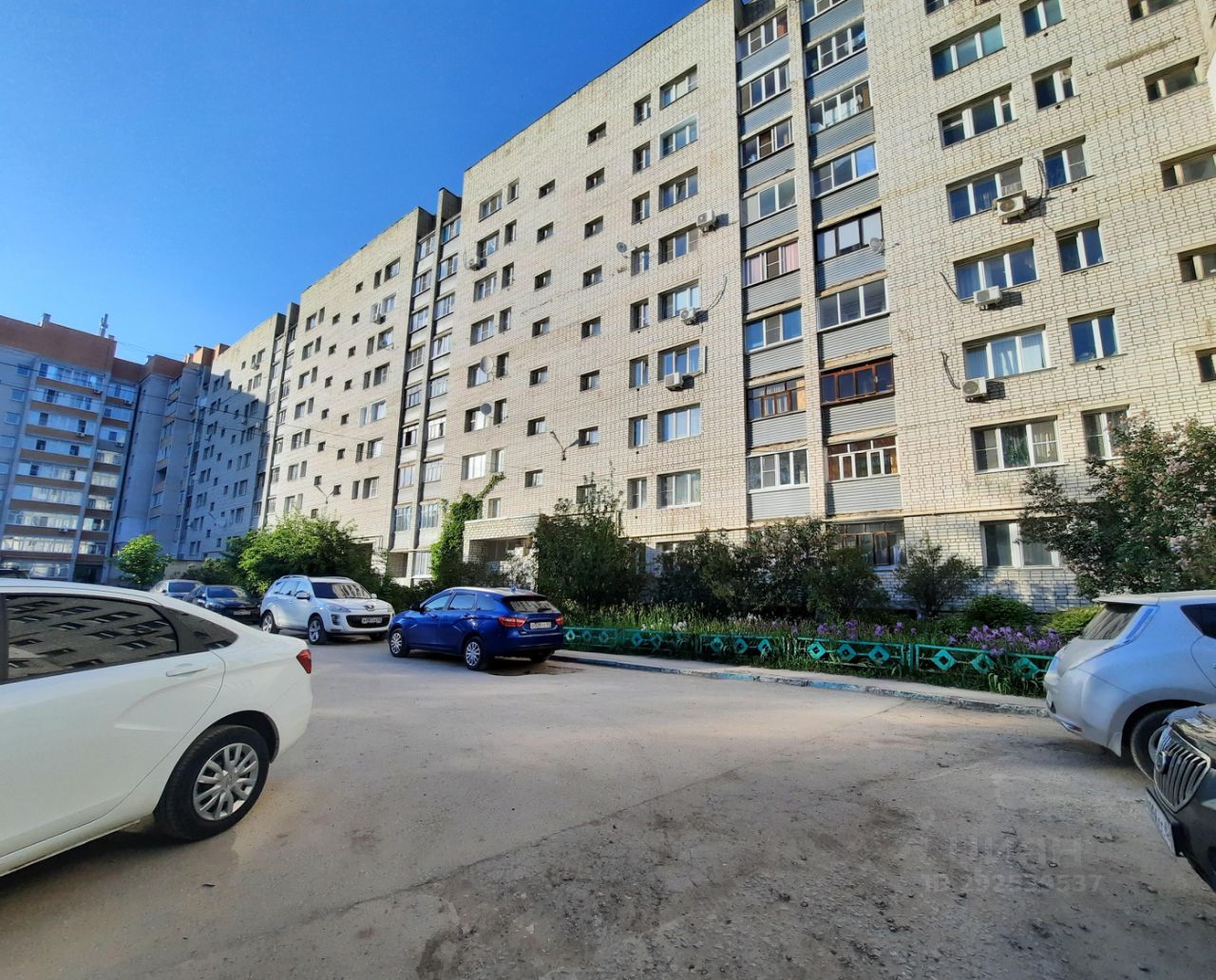 Купить трехкомнатную квартиру 59,4м² ул. Фридриха Энгельса, 22, Рязань,  Рязанская область - база ЦИАН, объявление 292539537