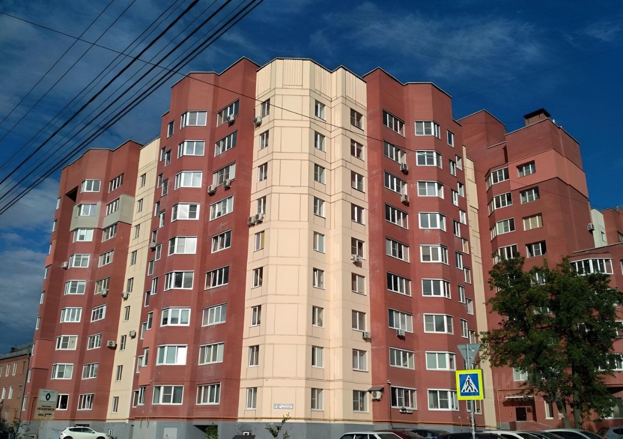 Продажа однокомнатной квартиры 44,2м² ул. Ленинского Комсомола, 73, Рязань,  Рязанская область - база ЦИАН, объявление 300864193