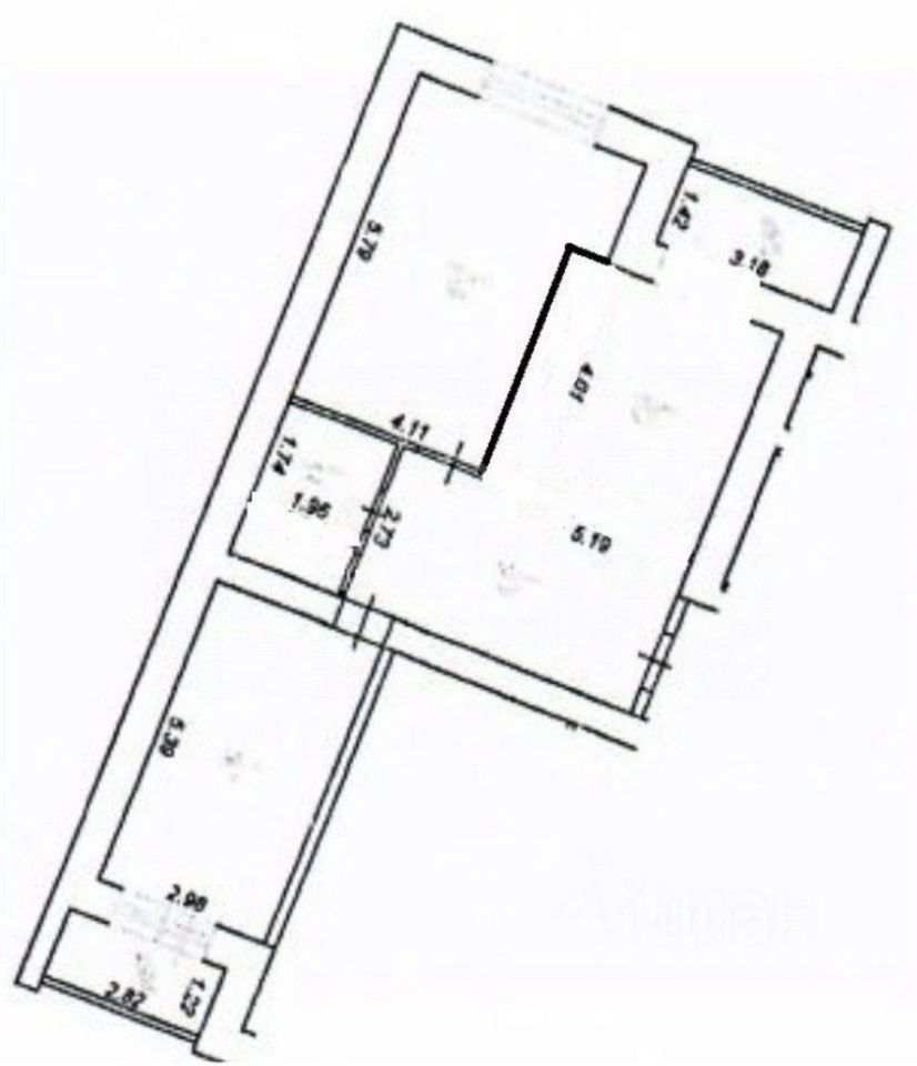 2-к кв. Рязанская область, Рязань ул. Новоселов, 37к1 (71.4 м²)