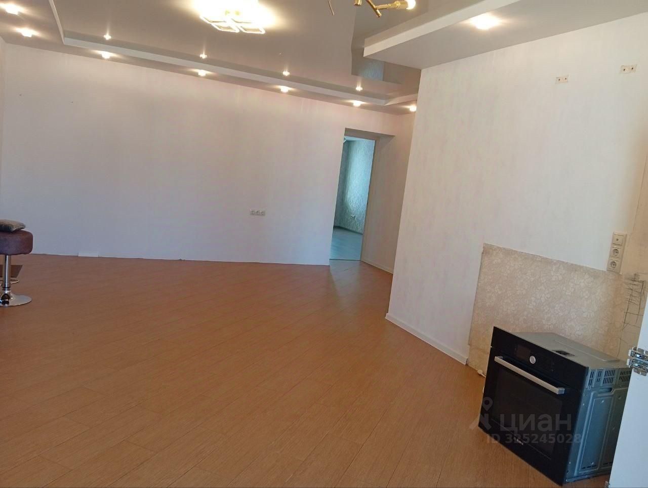 2-к кв. Рязанская область, Рязань ул. Новоселов, 37к1 (71.4 м²)