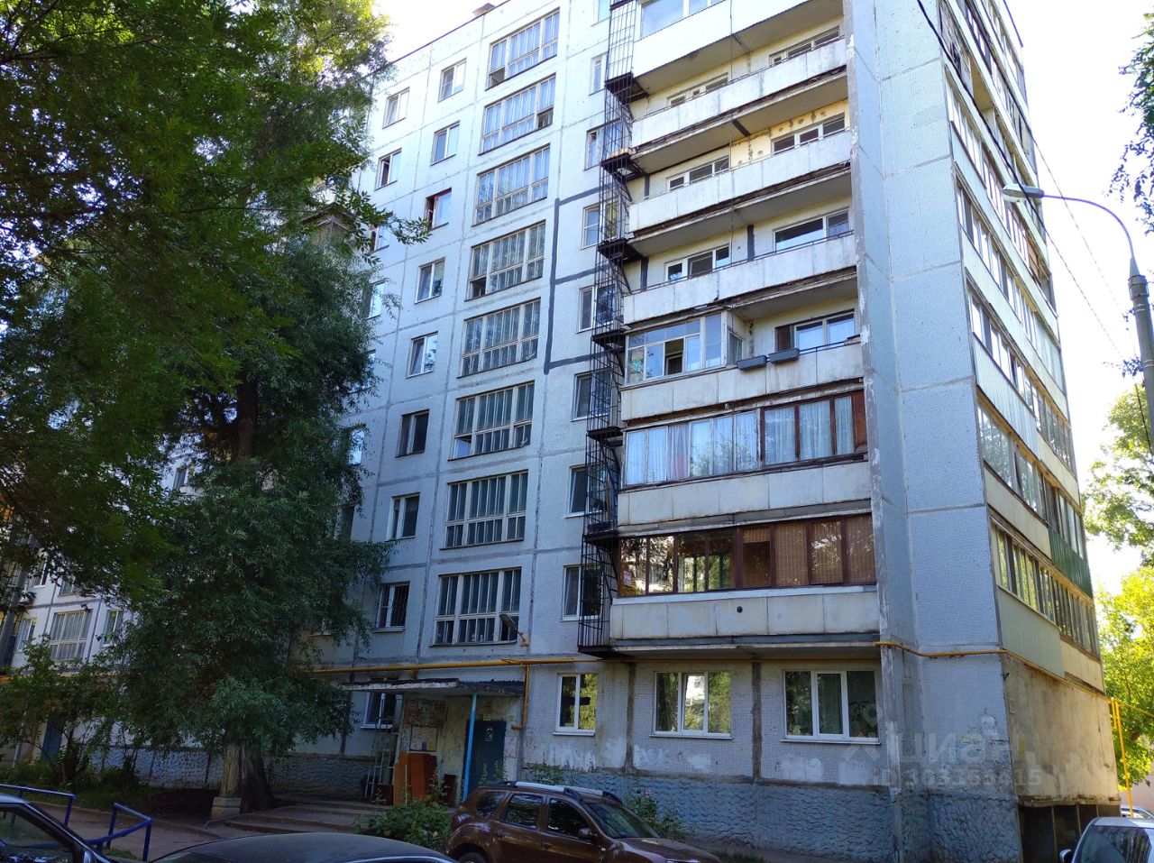 Купить трехкомнатную квартиру 60,8м² просп. Карла Маркса, 189, Самара,  Самарская область, м. Гагаринская - база ЦИАН, объявление 303365415