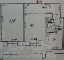 2-комн.кв., 49 м², этаж 7