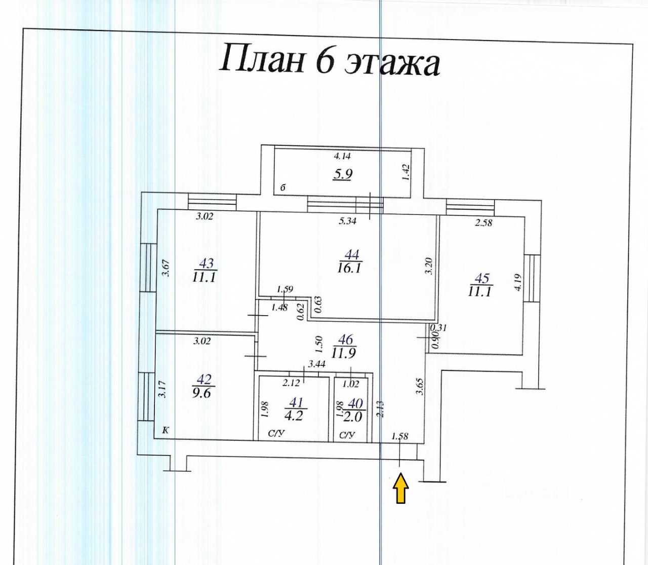 Купить 3-комнатную квартиру на улице Василия Татищева в городе Самара,  продажа трехкомнатных квартир во вторичке и первичке на Циан. Найдено 4  объявления