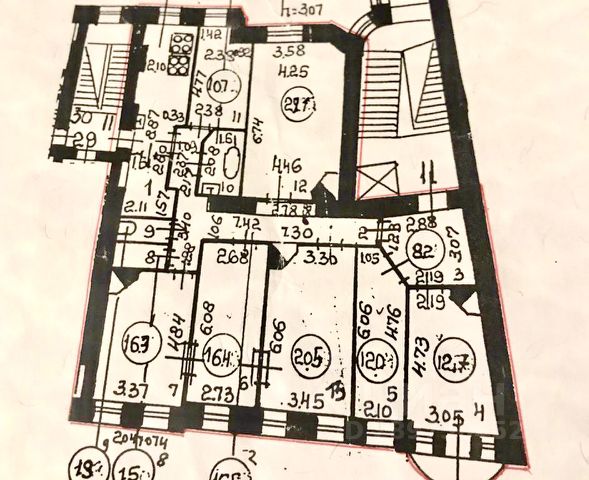 6-комн., 168 м², 6/7 этаж